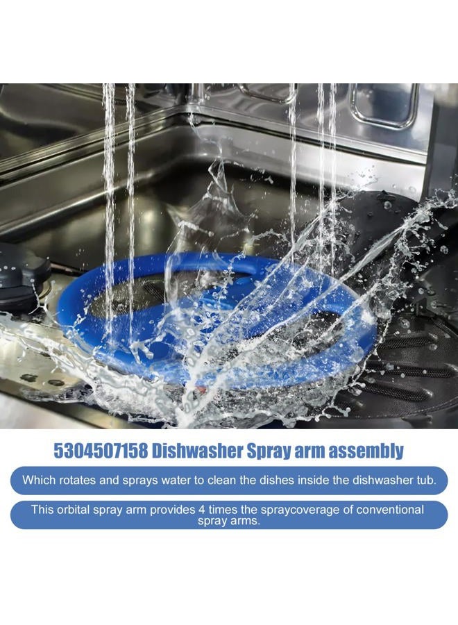 HLTIT Upgraded 5304507158 Dishwashers Lower Wash Arm Assembly for Frigidaire Dishwashers Spray Arm Assembly - Image 5