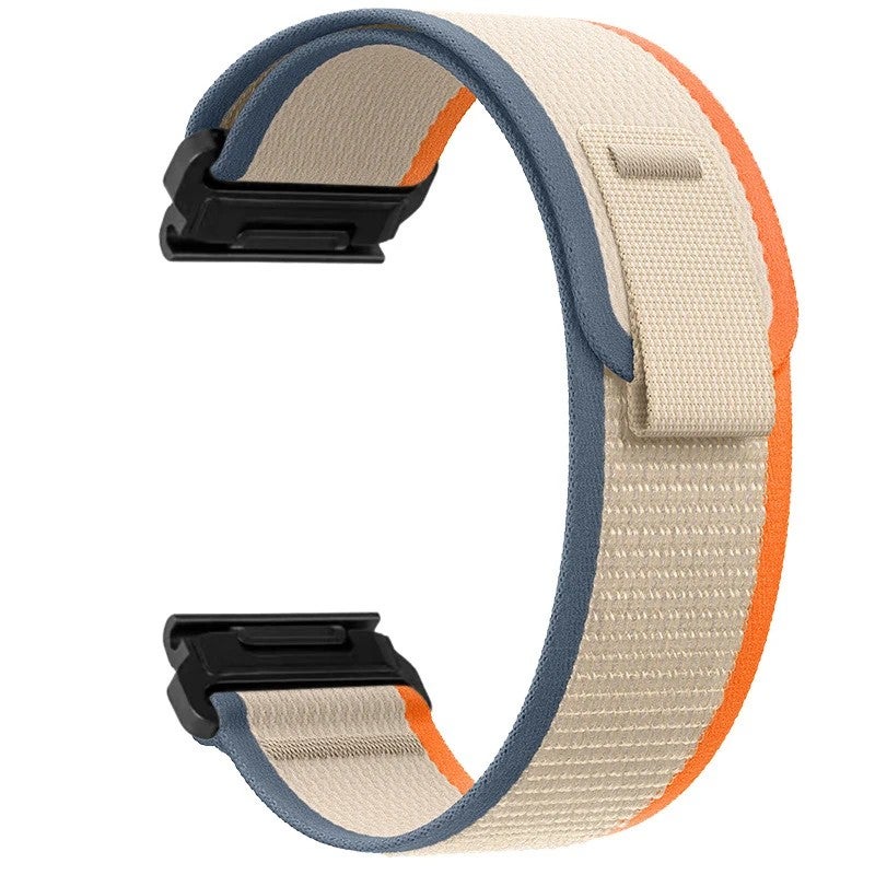 Bluejw 22/26mm Braided Nylon Quick Release Watch Strap Replacement for Garmin Fenix 7/7X/6/6X/5X/935/3 – Lightweight, Durable Solo Loop Band - Image 5