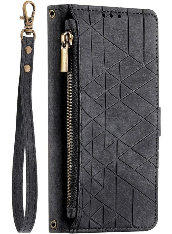 Case Compatible with Motorola Moto Edge 50 Ultra, [Anti-fall Anti-Scratch] Fashion Flip Wallet Case Leather Card Slots and Kickstand for Woman Man  - Image 2