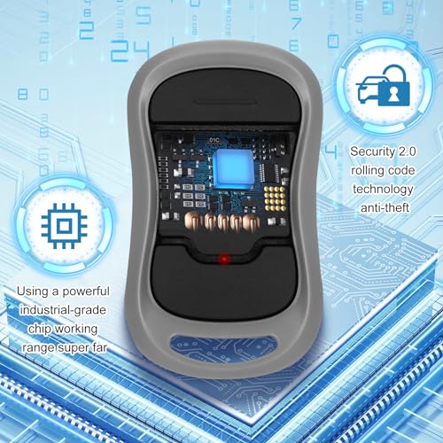Soobool 2 for Genie Garage Door Opener Remote, Compatible with Genie IntelliCode/Overhead CodeDodger Garage Door Opener, G3T-R O3T-A O3T-BX 315/390MHZ, 3-Years-Warranty - Image 5