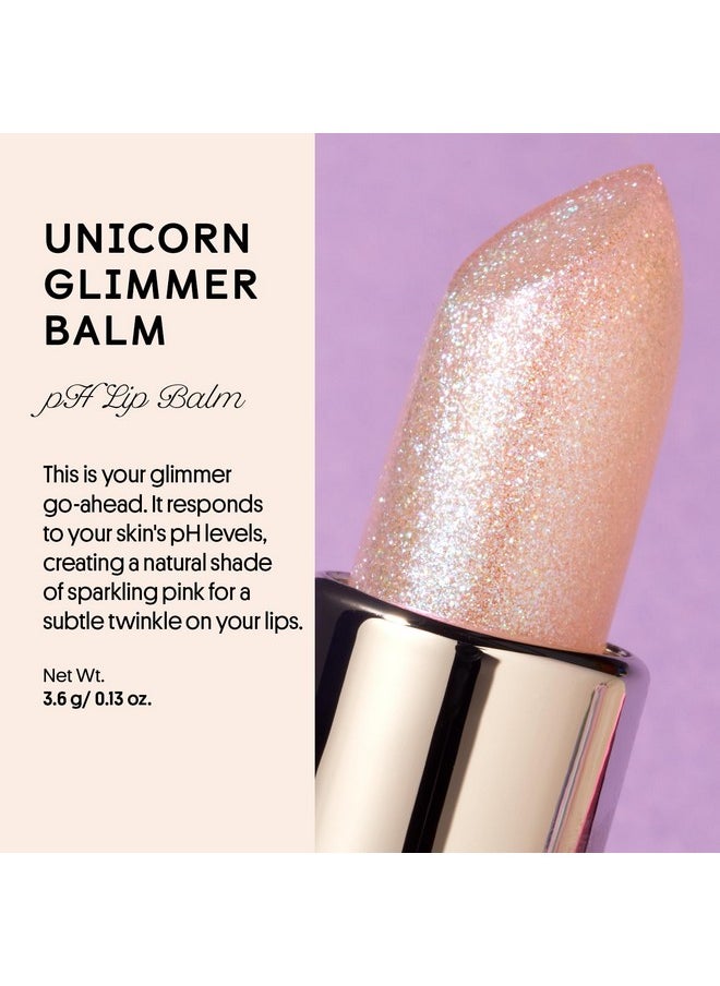 Winky Lux Winky Lux Glimmer Balm, pH Lip Balm, Color Changing Lipstick and Tinted Lip Balm, Vegan & Cruelty Free Lip Balm, Hydrate & Plump, Pink Shimmer Lipstick, Unicorn  - Image 2