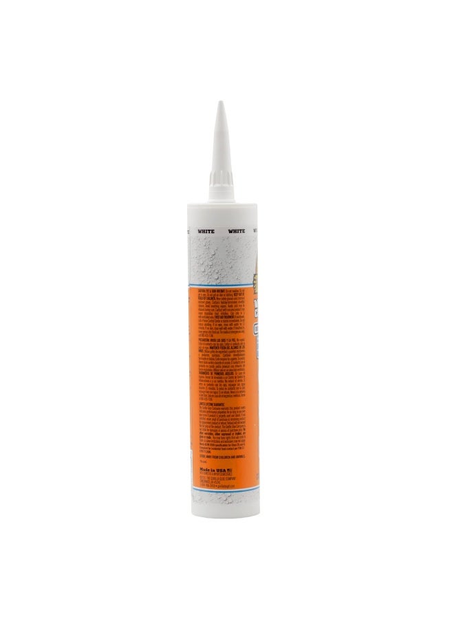 Gorilla 100 Percent Silicone Sealant Caulk, Waterproof, Mold & Mildew Resistant, Flexible Seal, White,10 ounce Cartridge (Pack of 1), 8060002 - Image 3