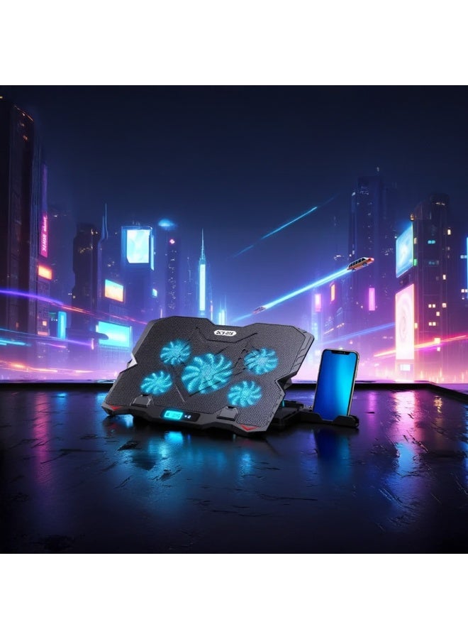 Torima وسادة تبريد للابتوب TORİMA CF-09 – أسود - Image 4