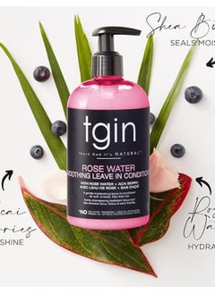 Tgin Rose Water Smoothing Leave In Conditioner  - Image 1