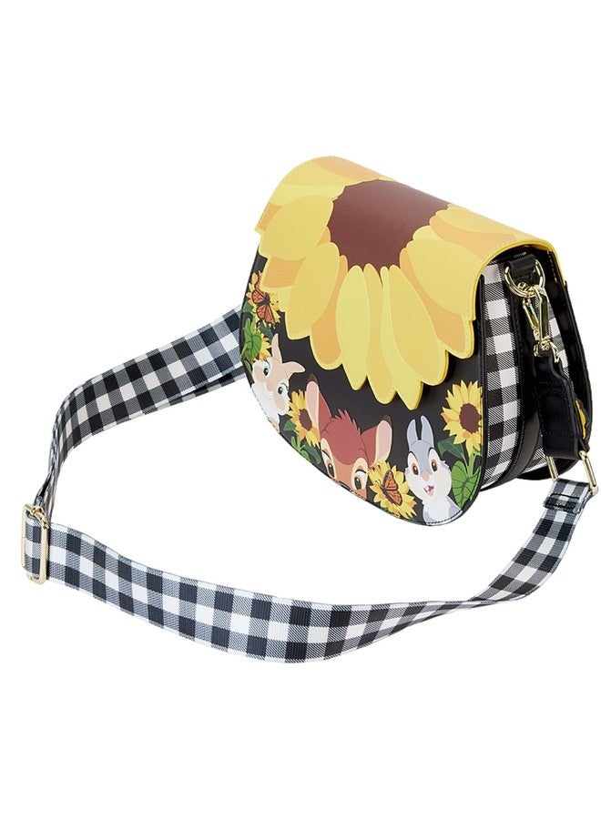 Loungefly Bambi Sunflower Friends Crossbody Bag - Image 3