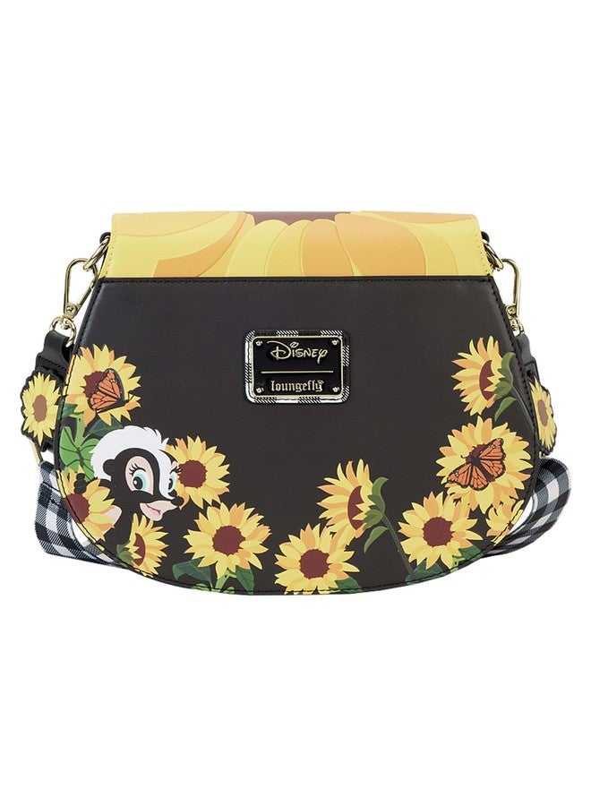 Loungefly Bambi Sunflower Friends Crossbody Bag - Image 4