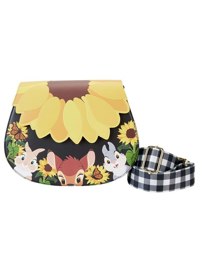 Loungefly Bambi Sunflower Friends Crossbody Bag - Image 1
