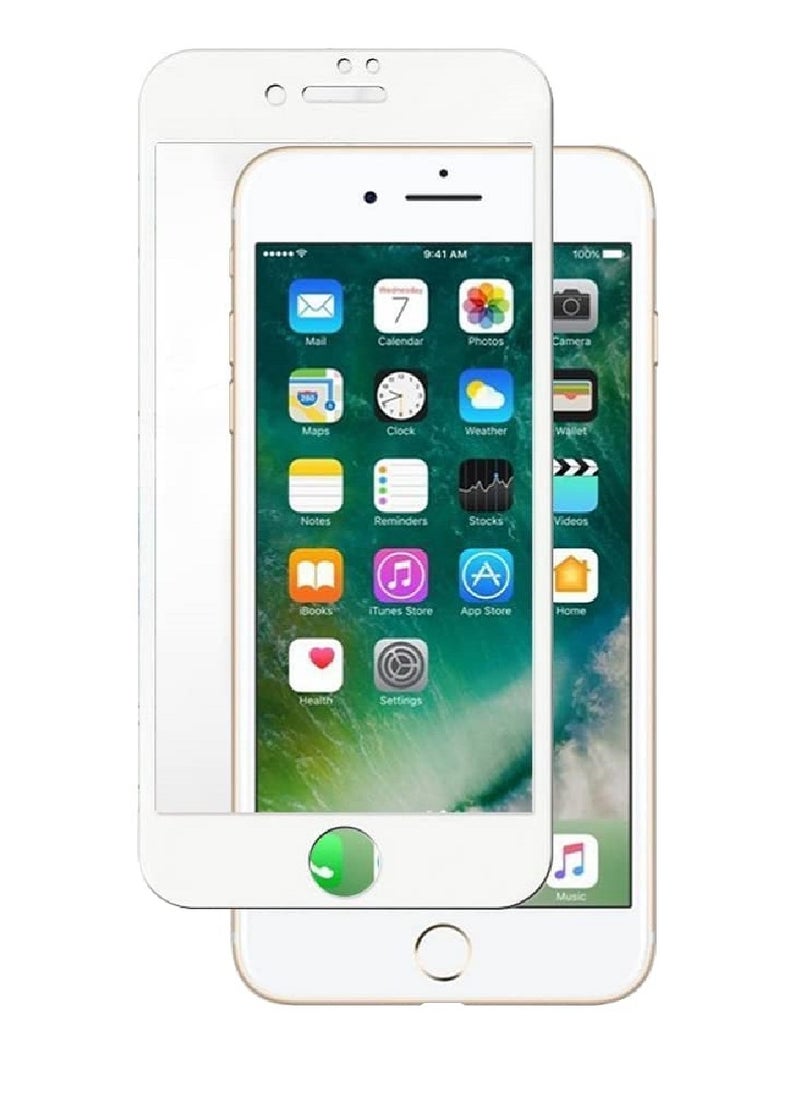 Super Tempered Glass Screen Protector 5D Designed For iPhone 7 Full Glue Edge to Edge Full Screen Coverage And Bubble Free - Image 1