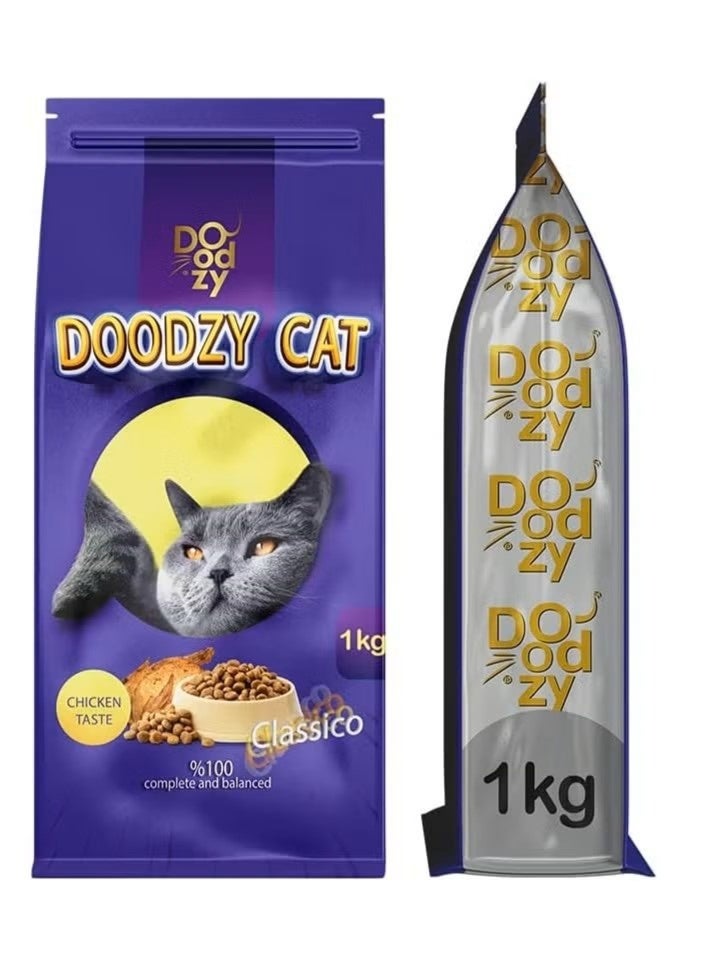 Doodzy Cat Classico 1KG - Image 1