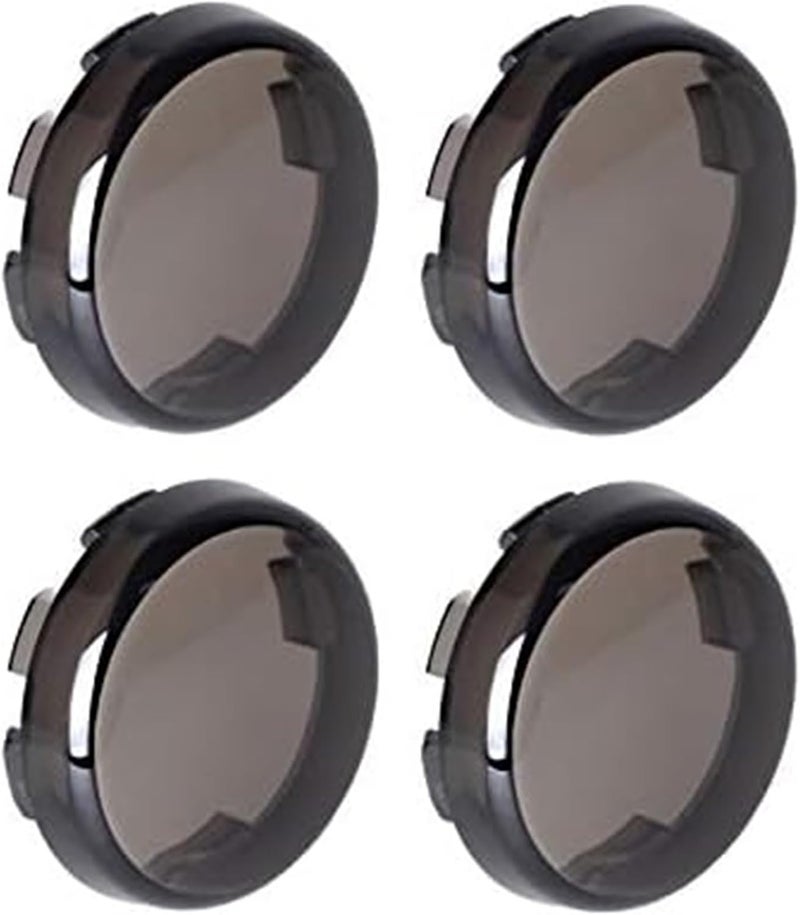 Vuzmode 4PCS Black Smoke Turn Signal Lens Covers - Image 1