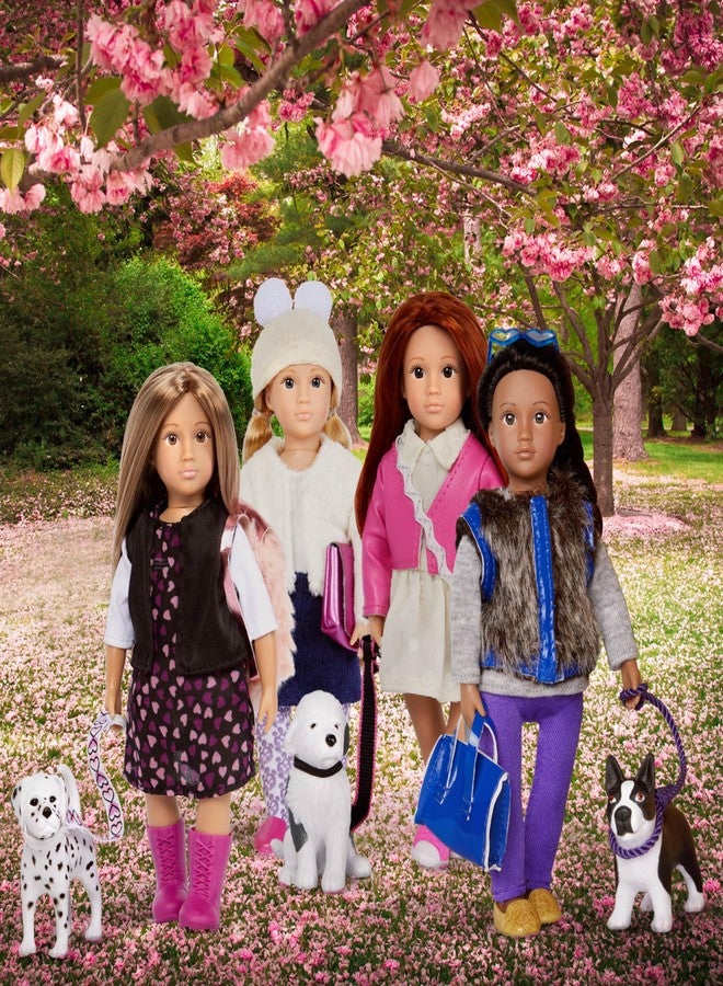 Lori - Mini Doll & Toy Dog - 6-Inch Doll & Puppy - Play Set with Outfit, Animal & Accessories - Playset for Kids - 3+ Years- Gia & Gunner - Image 4