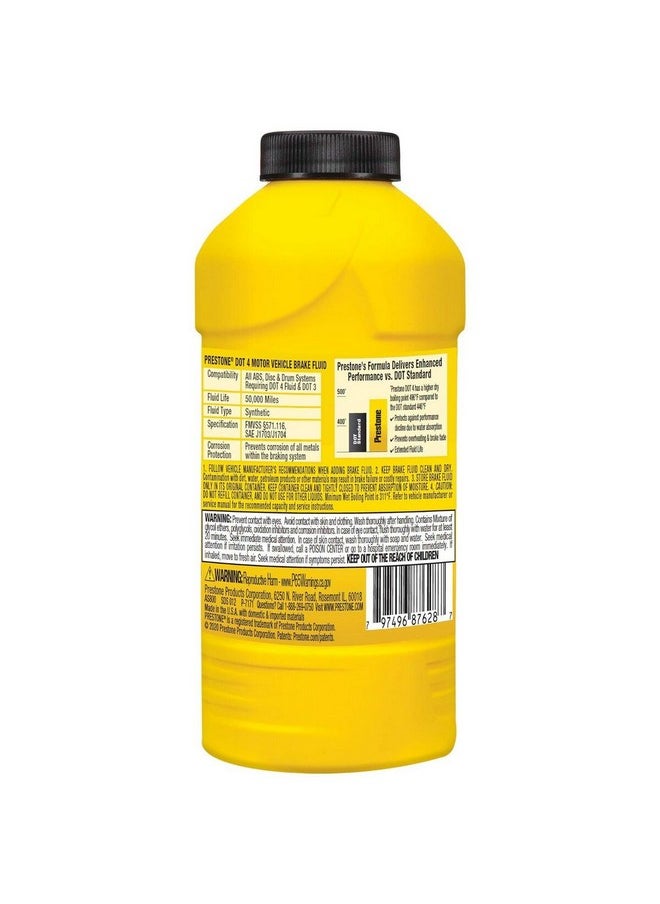 DOT 4 High Performance Formula Synthetic Brake Fluid 354 ml AS800Y