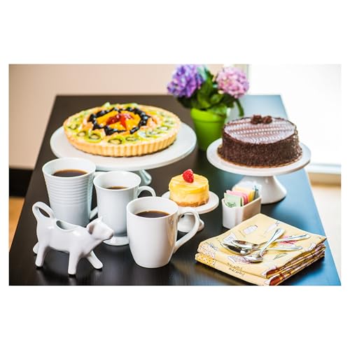 BIA Cordon Bleu Cow Creamer - 4oz Porcelain Milk Pitcher with Microwave & Dishwasher Safe Finish, Animal Shaped Cream Server for Coffee, Tea & Tabletop Use - Farmhouse Style Accessory - Image 5