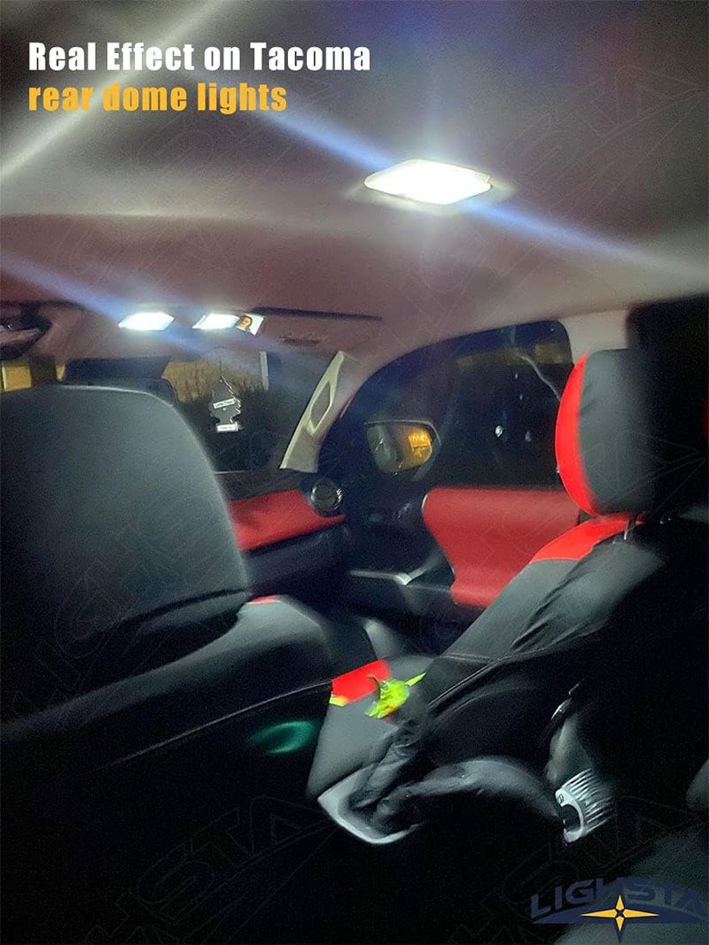 LIGHSTA 11PCS Super Bright White LED Interior Light Kit for Toyota Tacoma 2016-2022 - Image 5