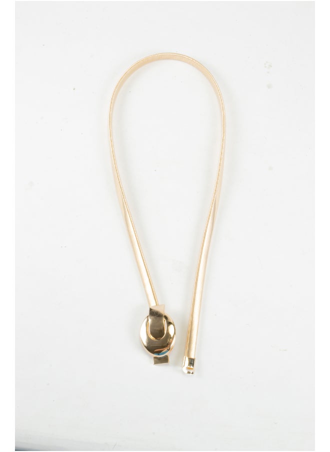 Generic Golden Metal Spring Belt for Her  - Image 1