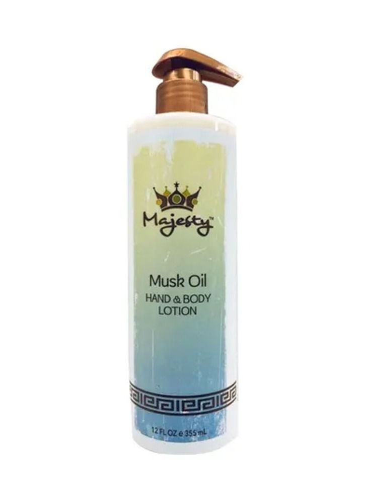 Majesty Musk Oil Hand And Body Lotion 355ml - Image 2