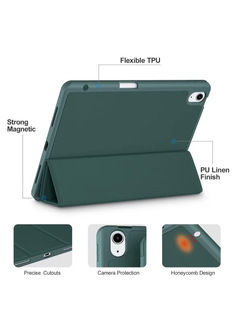 UMIXPRO Compatible with iPad Air 6th Generation 11 Inch Case M2 2024 for iPad Air 5th 4th Generation Case 2022 2020 10.9 Inch with Pencil Holder Auto Sleep Wake - Image 3