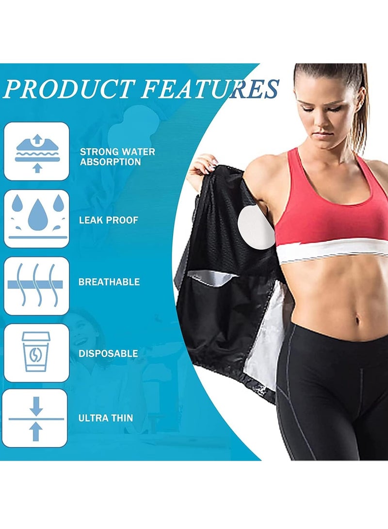 TIGER 28Pcs Disposable Underarm Sweat Pads for Men & Women | Ultra-Thin Non-Visible Armpit Shields for Excessive Sweating, Soft & Comfortable Fabric, Unflavored, Odor-Free, Anti-Sweat Clothing Protection - Strong Adhesive, Day-Long Freshness, Easy to Use  - Image 2