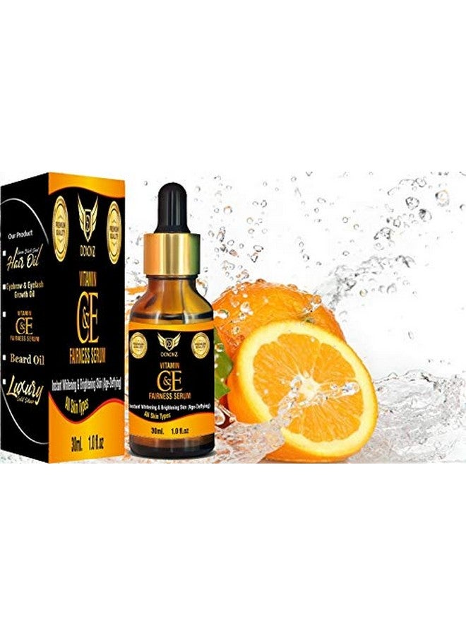 DOXONZ Vitamin C E Serum - Skin Clearing Serum - instant Brightening & Anti-Aging Skin Repair, Supercharged Face Serum, Dark Circle, Fine Line & Sun Damage Corrector, 60ml - Image 1