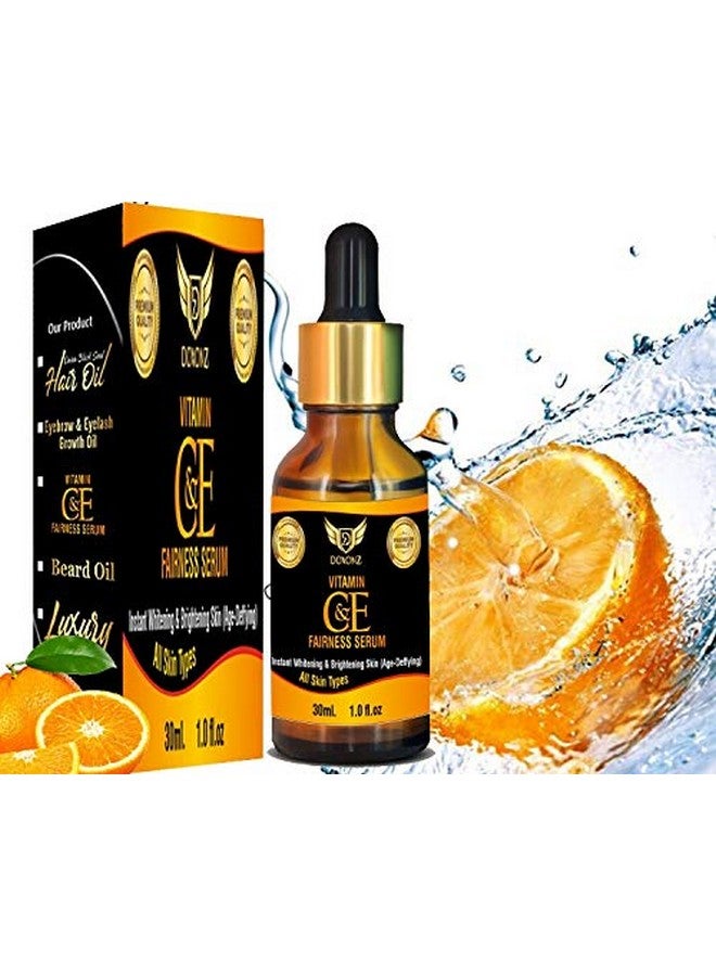 DOXONZ Vitamin C E Serum - Skin Clearing Serum - instant Brightening & Anti-Aging Skin Repair, Supercharged Face Serum, Dark Circle, Fine Line & Sun Damage Corrector, 60ml - Image 3