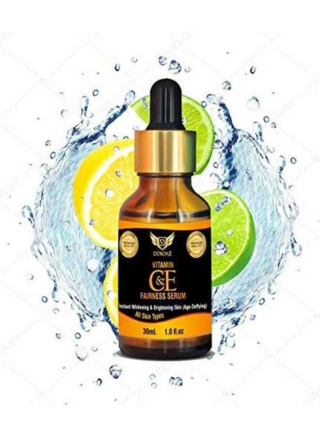 DOXONZ Vitamin C E Serum - Skin Clearing Serum - instant Brightening & Anti-Aging Skin Repair, Supercharged Face Serum, Dark Circle, Fine Line & Sun Damage Corrector, 60ml - Image 4