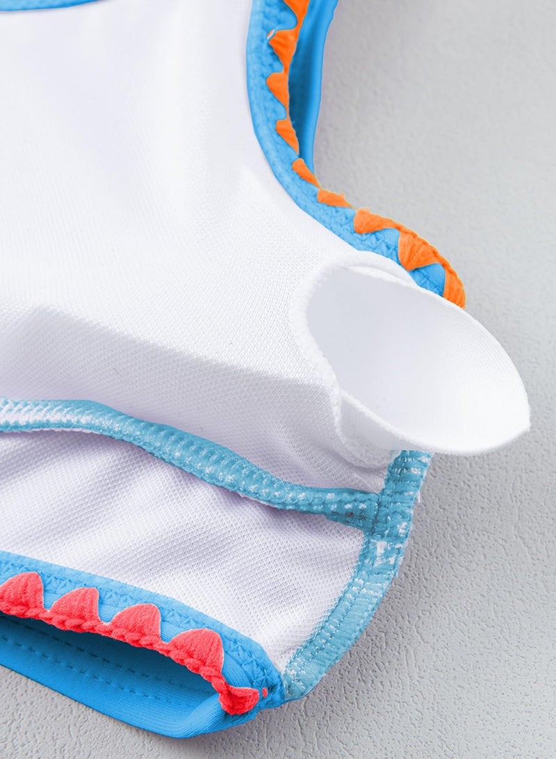 blibean Tween Girl Swimsuits Little Kids Girls Summer Swim Bathing Suits Teen Fashion Two Piece Bikini Boho Hawaii Swimwear Beach Sets Traje BaÃ±o NiÃ±as Size 8-9 Year Old Blue - Image 4