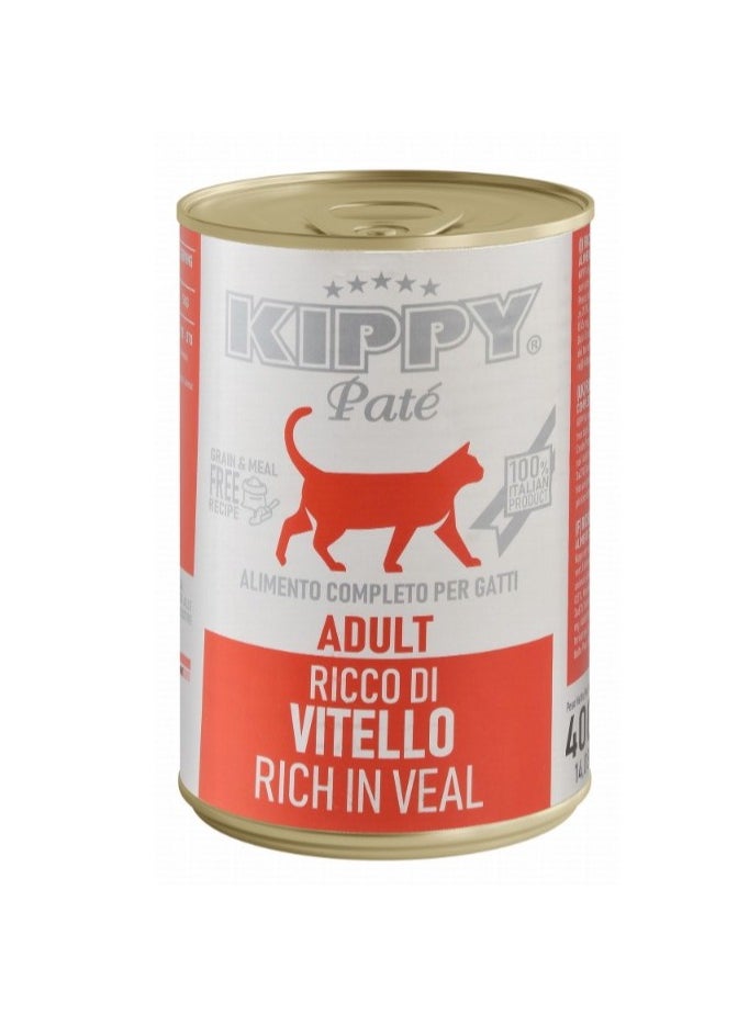 Kippy Pate - cat veal 400gm - Image 1