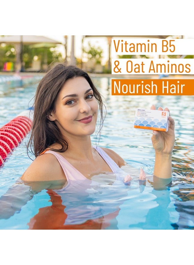 Solpri Swim Shampoo Soap Bar For Hair & Body Unscented With Vitamin C To Remove Chlorine 4 Oz - Image 4