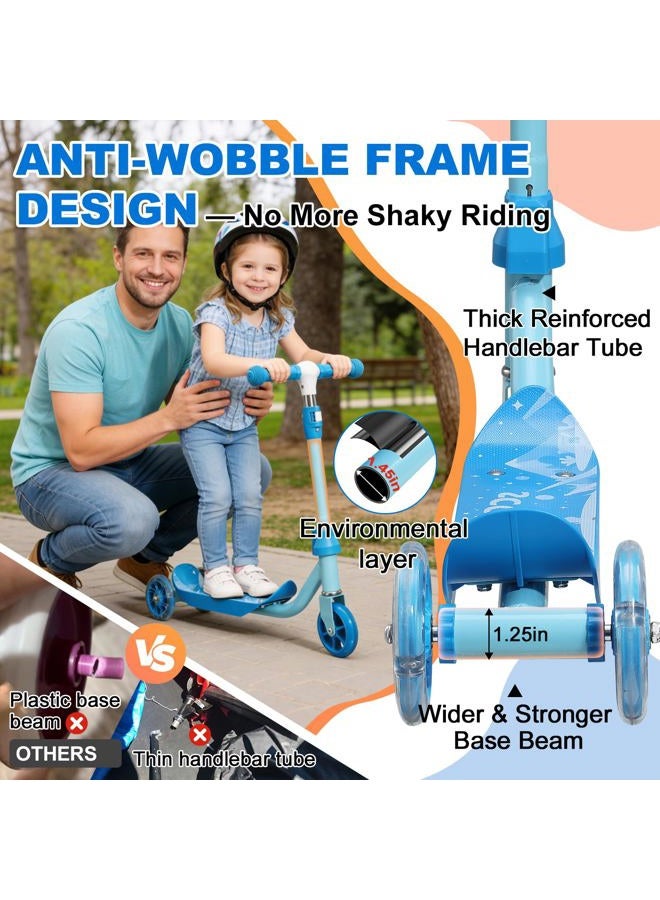 Wefaith سكوتر للأطفال - أزرق - Image 4