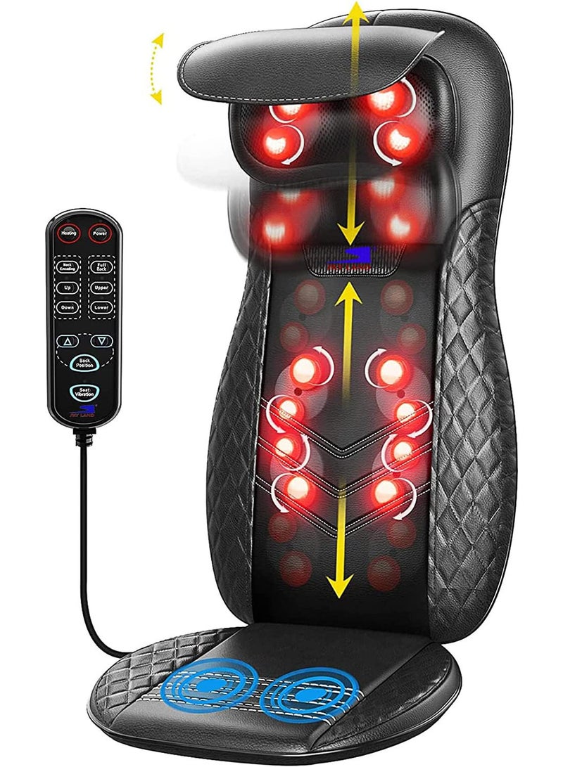 Sky Land Full Back Massager Seat With Shiatsu Rolling & Remote Control - Image 1