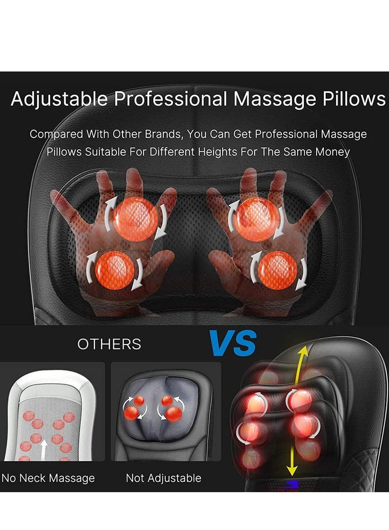 Sky Land Full Back Massager Seat With Shiatsu Rolling & Remote Control - Image 4