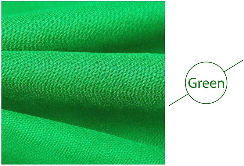 Boltove® 8x12 Ft. Green Screen Backdrop Background Curtain Rod Pocket for Photography, Photoshoot, Product Photography, Live Streaming, Zoom Meetings, VFX Editing, YouTube Video, Instagram Reels - Image 5