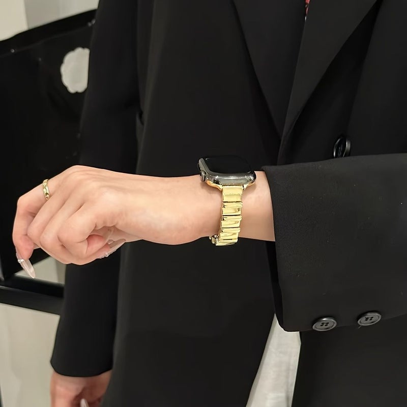 Adjustable Metal Bracelet for Apple Watch 38 40 41mm Star Color - Image 4
