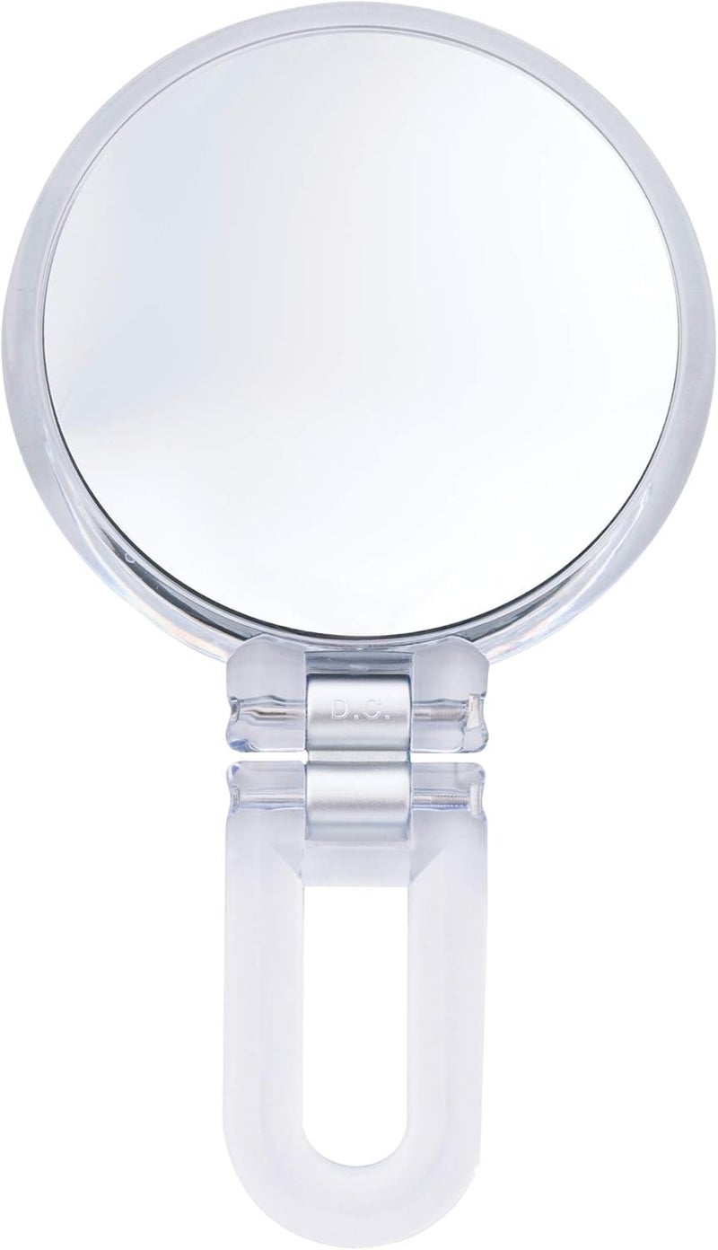 Danielle Magnification Folding Makeup Mirror 15X Acrylic