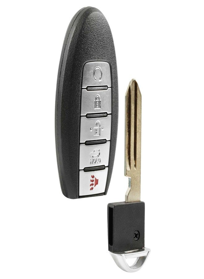 يو اس ايه ريموت مفتاح سيارة بديل عن بعد للدخول بدون مفتاح من USARemote لسيارات نيسان ألتيما، فيرسا، سنترا، وإنفينيتي موديلات 2019، 2020، 2021، 2022، 2023، مفتاح ذكي بخمسة أزرار (KR5TXN4) - Image 1