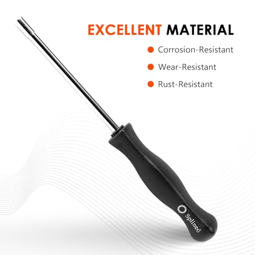 HUZTL Carburetor Carb Adjustment Screwdriver Adjusting Tool for 2 Cycle Engine Poulan Husqvarna Stihl Homelite Weed Eater Craftman Echo Trimmer Brushcuter Blower (21-Teeth Splined) - Image 2