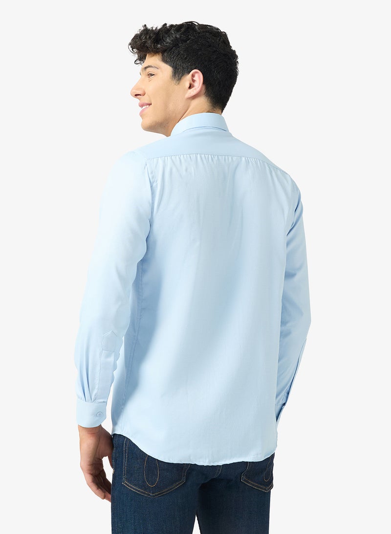 Robert Wood Men Plain Cotton Shirt - Image 2