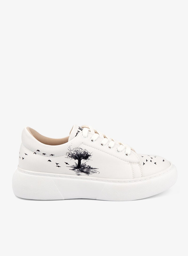 Mumka Love Landscape Sneakers - Image 1