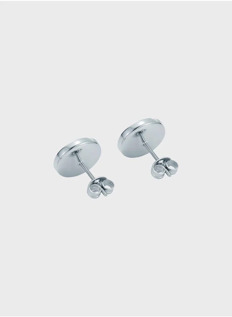 تيد بيكر Button Detail Stud Earrings