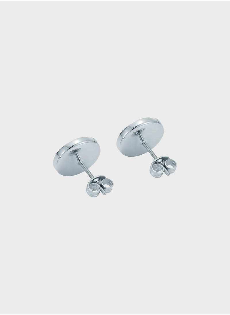 Ted Baker - Button Detail Stud Earrings - Image 1