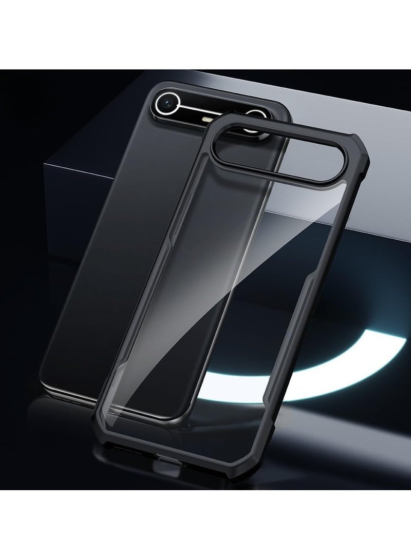 عام غطاء واقي شفاف متوافق مع هاتف Tecno Spark Slim 4G - [حماية وسادة هوائية] مقاوم للاصفرار وبصمات الأصابع، غطاء خلفي واقي من مزيج PC+TPU الماص للصدمات - Image 5