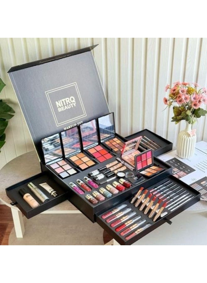 Nitrq Beauty Nitric Beauty 32-piece multi-colored makeup box set - Image 5