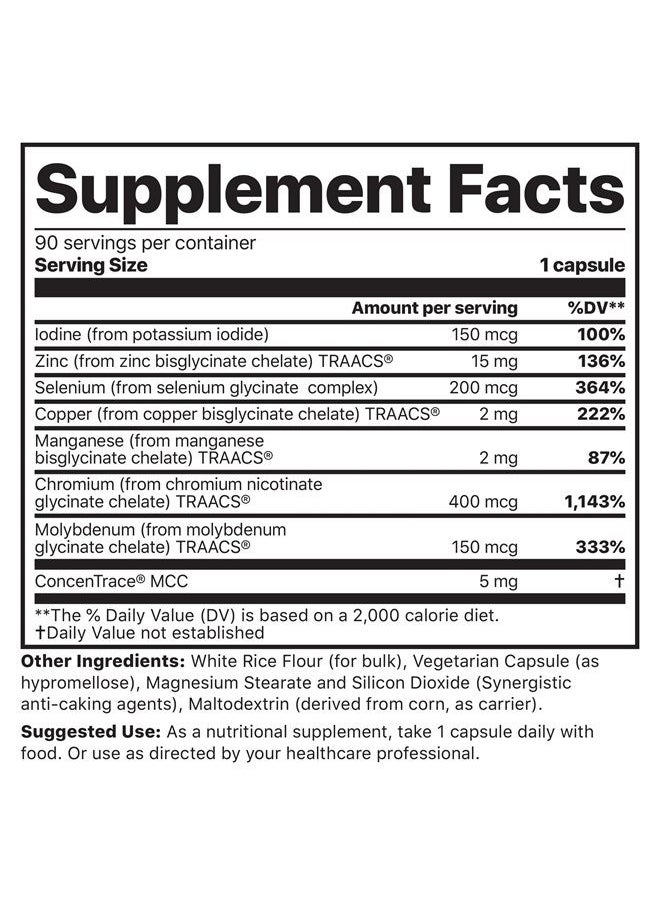 Jigsaw Health Multi Mineral Essential Blend, 90 Capsules 