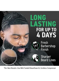 Tomb 45 No Drip Enhancement Color (Onyx Black) Hair Enhancer For Beard & Lineup Water Resistant Hairline Filler Spray Barber Beard Liner For Thicker & Fuller Hairstyling  - Image 5