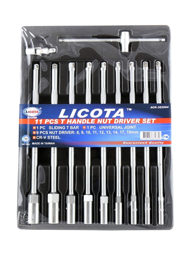 LICOTA 11 - Pieces Handle Nut Inchiver Set - Image 1