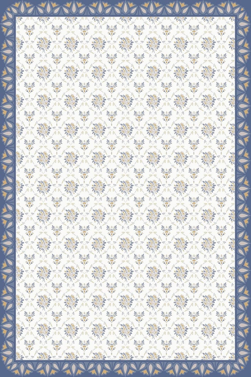 EVER HOME 100 Cotton 4 to 6 Seater Dining Table ClothTable CoverRectangular 58 inch x 88 inch Pack of 1 - Image 4