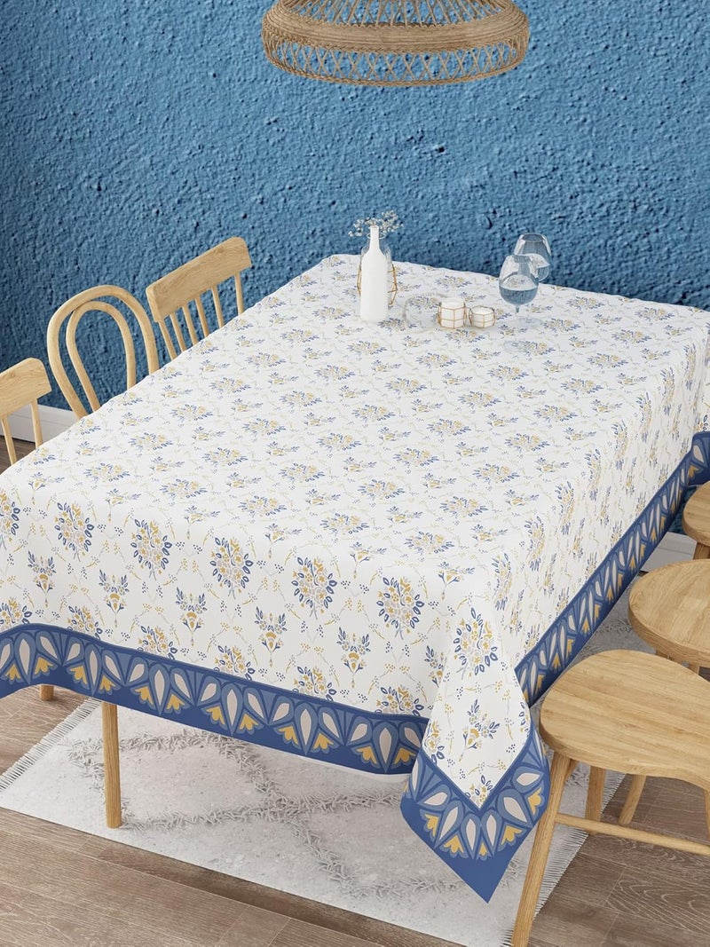 EVER HOME 100 Cotton 4 to 6 Seater Dining Table ClothTable CoverRectangular 58 inch x 88 inch Pack of 1 - Image 2