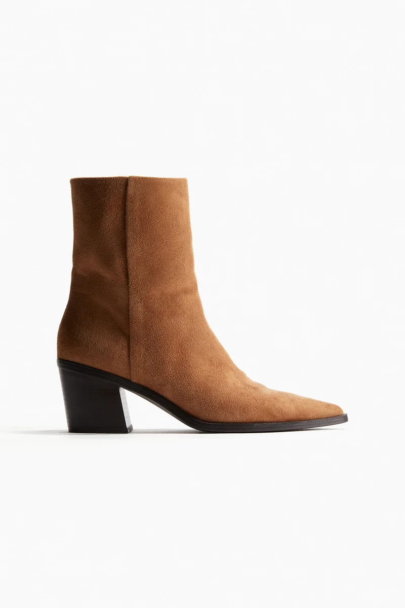 اتش اند ام Pointed Ankle Boots