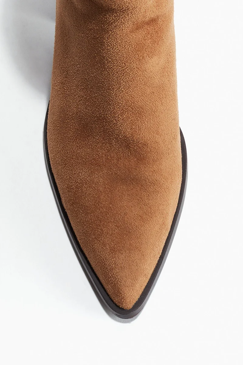 H&M Pointed Ankle Boots