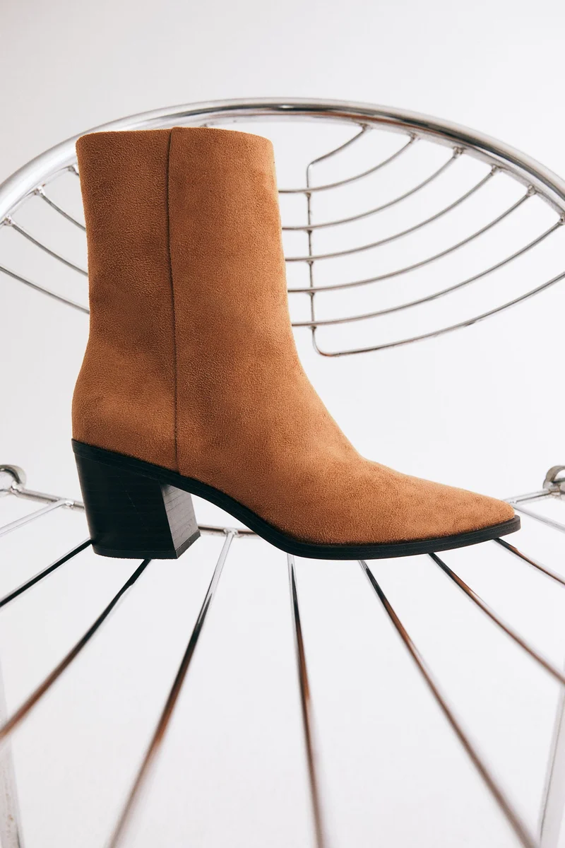 H&M Pointed Ankle Boots